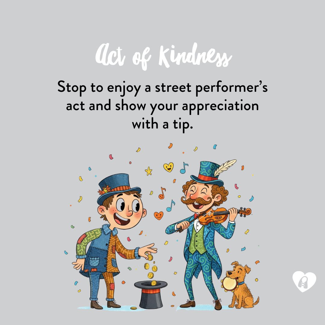 LifeVestInside's tweet image. Art in unexpected places can brighten your day. Next time you pass a street performer, stop and watch. Applaud. Drop a few coins. Your attention and generosity affirm their talent. 

#SupportLocalArtists #StreetMagic #KindnessInEveryCorner