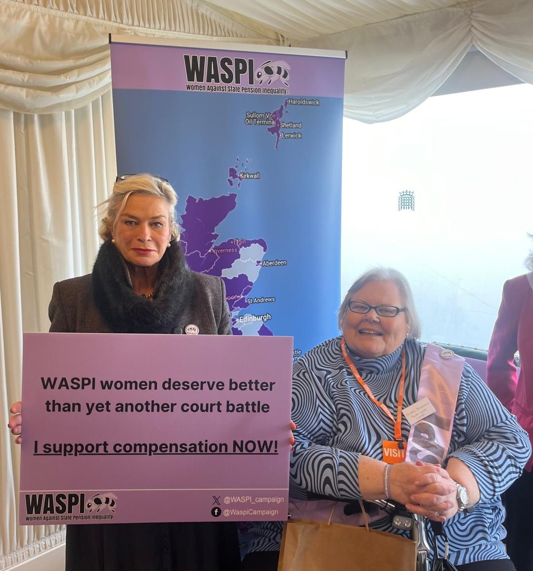 RachelGilmourLD's tweet image. Proud to reaffirm my support for the @WASPI_Campaign in Parliament this afternoon. ✅
I will continue to fight for the compensation and pension justice that thousands of #WASPI women in the Tiverton and Minehead constituency rightly deserve. 🗣️
#Somerset #Devon #Parliament