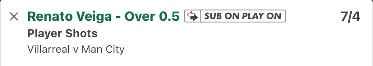‼️FREE VALUE TIP‼️

Villarreal v Man City tonight and here’s a free tip from our premium group 💰

Expecting plenty of shots and with Veigas record this season this is solid value‼️

1.5% advised

Bet365

Good luck 🙏
