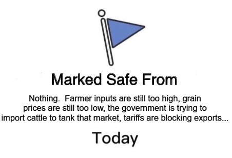 Dear farmers, I got your meme for today: