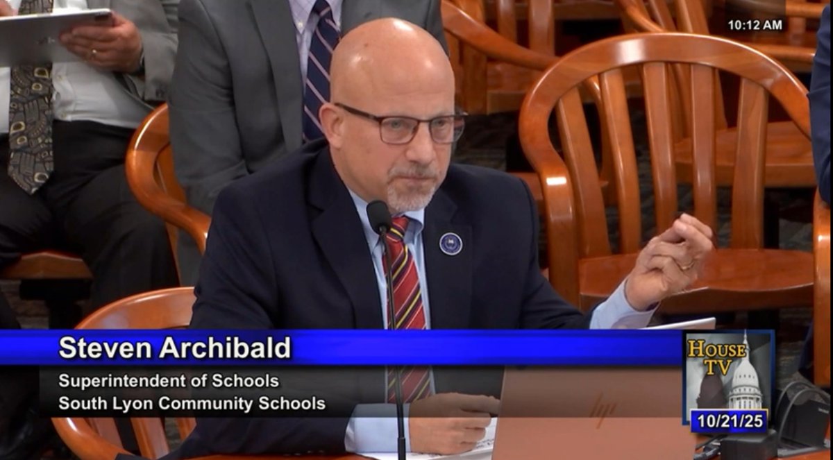 Supts testified at the Capitol today before the House Appropriations Subcommittee on School Aid and MDE, highlighting concerns about competitive grants, excessive reporting, and unfunded mandates. They urged formula-based funding to ensure equity for all schools.

#MASALeads