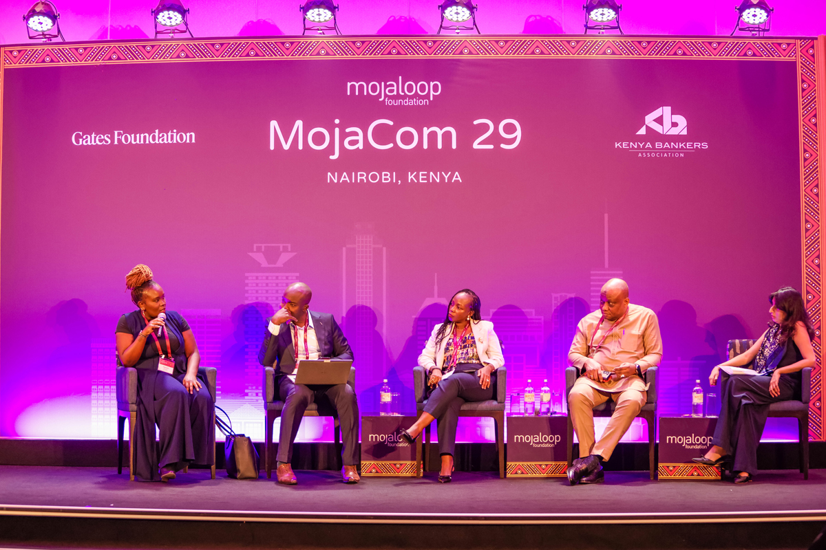 mojaloop's tweet photo. Day 1 of MojaCom 29 in Nairobi was full of sessions on financial inclusion. Highlights: onboarding &amp; managing DFSPs and making instant payments more accessible to women. Day 2 kicks off tomorrow — join online! Details here: https://t.co/A83I0L2HKx https://t.co/W9PB5PHKi1