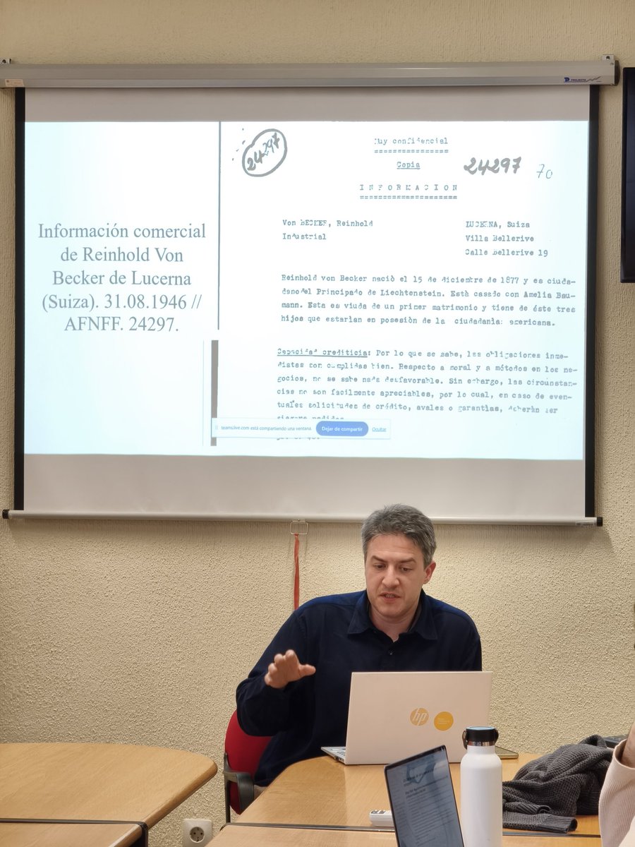 javihaller's tweet image. Estamos ya en el primer seminario. Georgy Filatov nos habla sobre los negociadores clave tras los contactos España-URSS de 1946-47.
