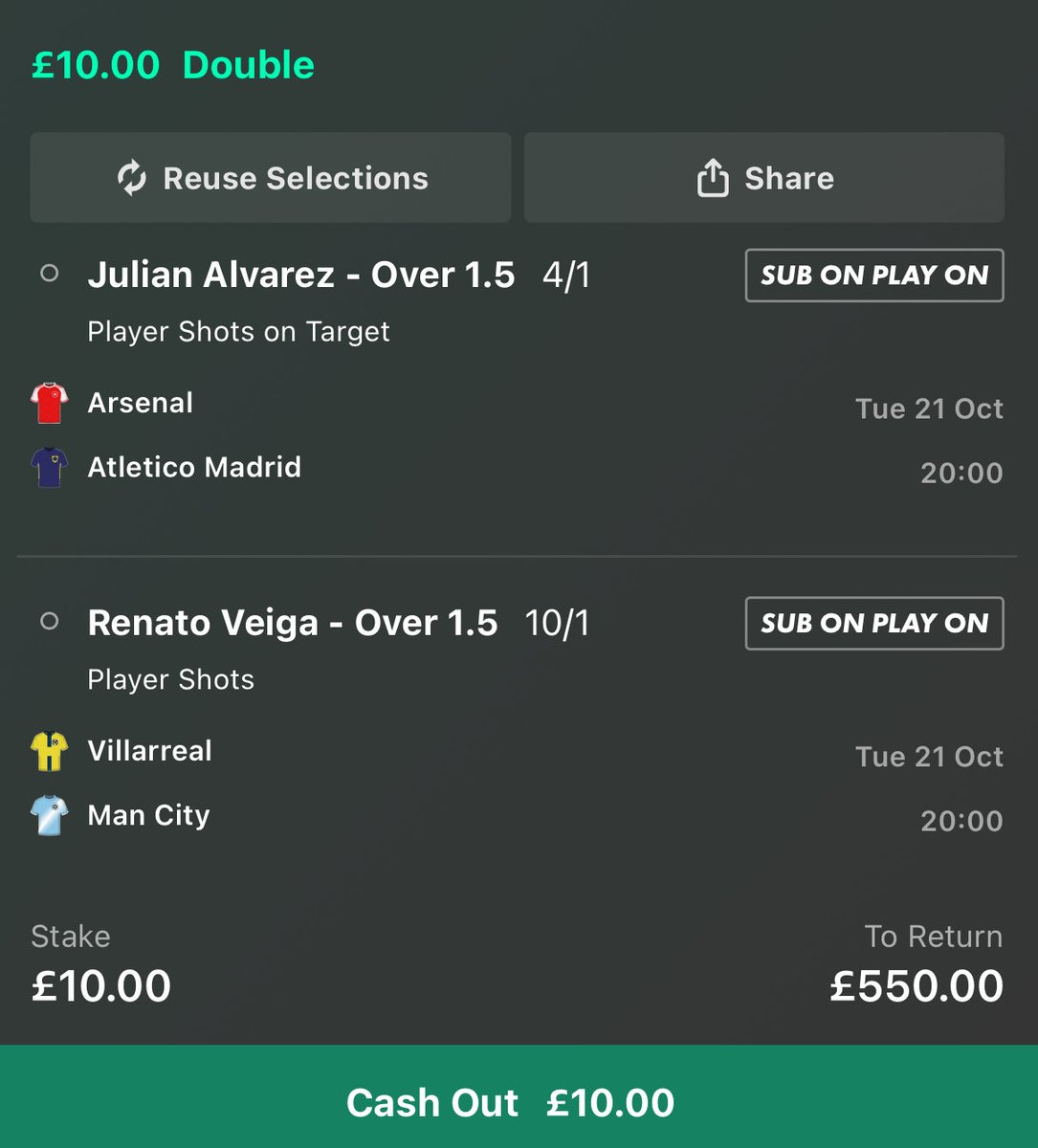 £500 GIVEAWAY!!! 💰

If our value acca comes in were giving away £500 to one lucky follower

All you need to do:
1. Like this post
2. Repost this post
3. Follow us

Draw will be live on our discord 

discord.gg/tip-the-scales