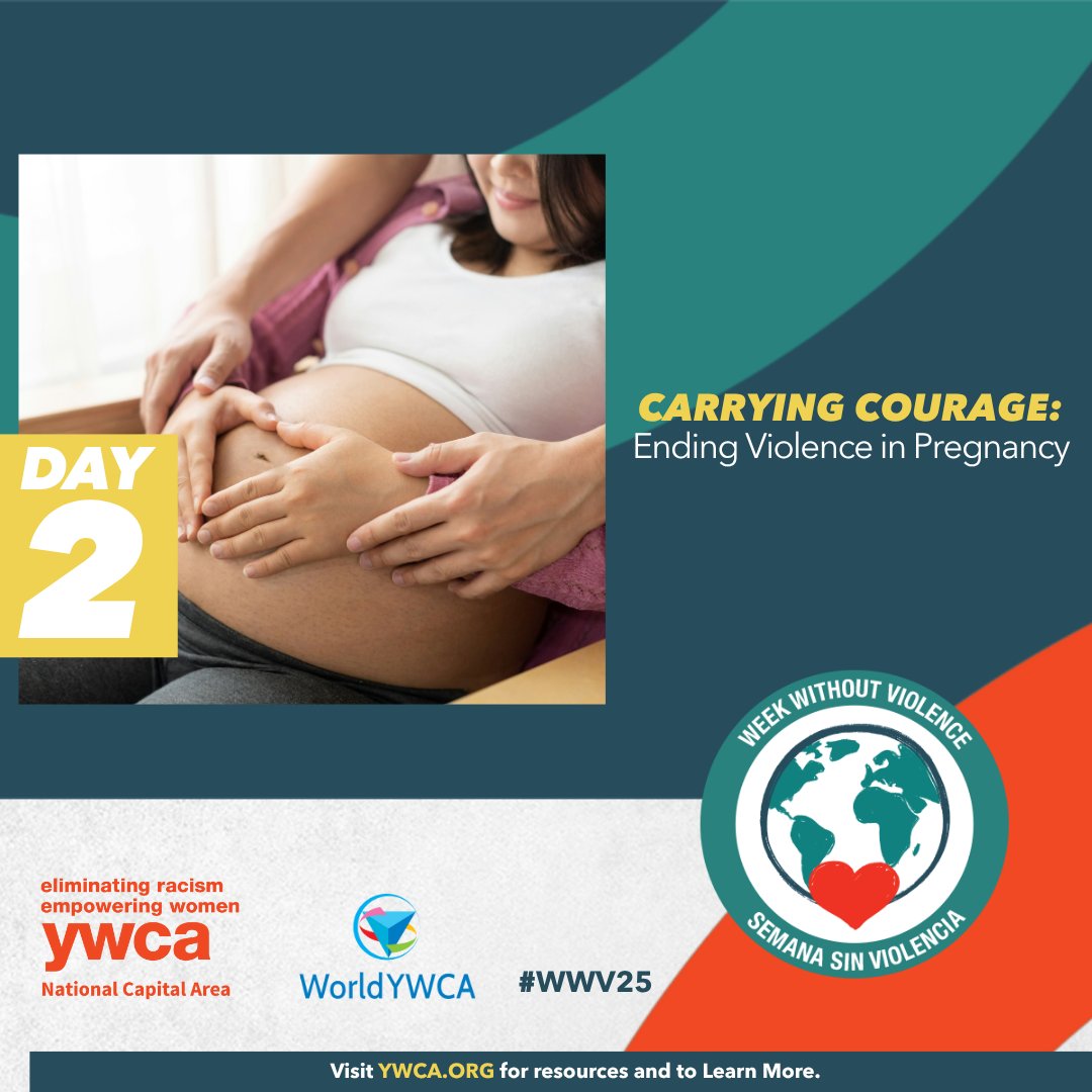Violence shouldn’t be part of anyone’s story—especially not during pregnancy or early motherhood. Let’s build a future rooted in safety, justice, and care. #WWV25 #SafeBeginnings #YWCAInspires