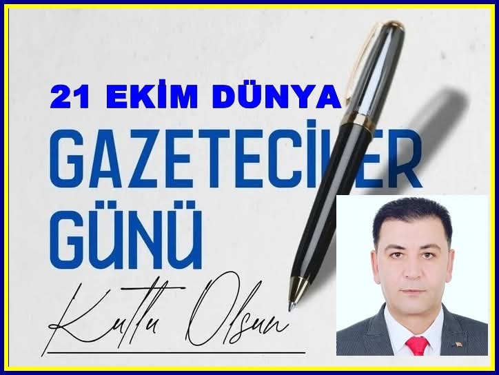 Gazetecilerin şiddete uğramaması, Gazetecilere baskı yapılmaması, Gazetecilerin özgürce ve tarafsızca görevlerini yapmaları dileğiyle, tüm meslektaşlarımın 21 Ekim Dünya Gazeteciler Gününü en içten dileklerimle, kutlarım.