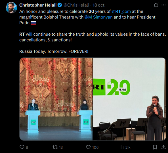 HannahStasi's tweet photo. 8/ Côté américain 🇺🇸, encore un militant #communiste, Christopher #Helali. 👇 https://t.co/SWLO1KZXRt