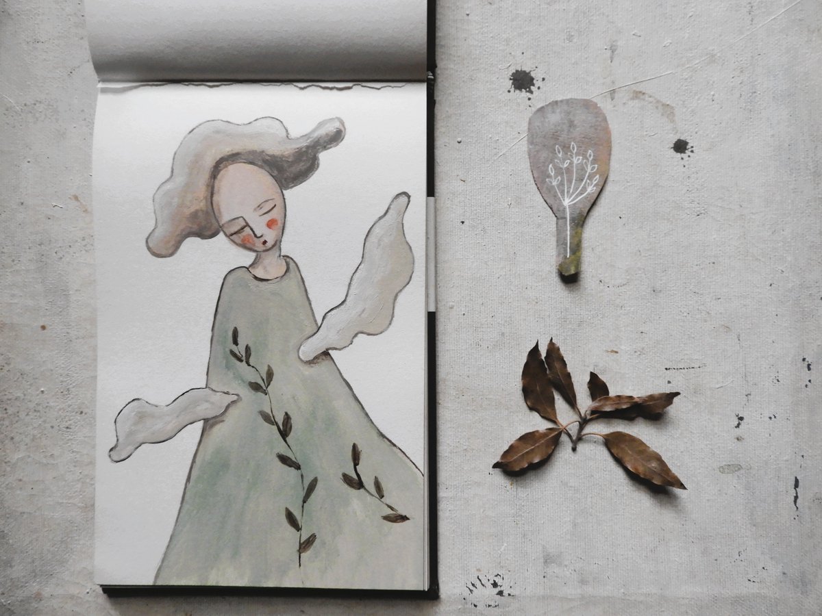 Sketching new idea for my next artworks. ❤
#autumnvibes #oilpainting #illustrazione #arte #illustration #artwork #artist #art