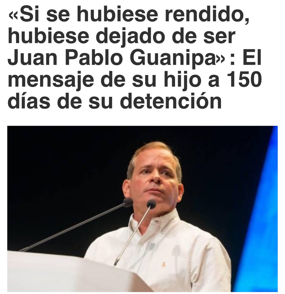 Juan Pablo Guanipa (@juanpguanipa) on Twitter photo 