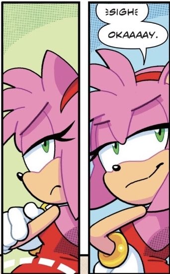 WooperEnjoyer54's tweet image. Read the Amy Rose special and I loved it!!!!!!!
Team Chaotix were also there i guess