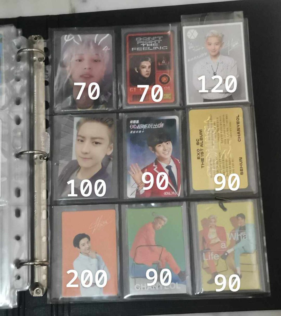 iDUCKSHOP's tweet photo. ✨ ​SALE​ CARD​ EXO

💵 ราคาที่รูป

🚚 ค่าส่ง​ 30
엑소 양도​ #การ์ดexo​ ตามหา
want to sell WTS​ kai​ sehun
#การ์ดแบคฮยอน​ D.o​ chanyeol​
#ตลาดนัดEXO​ baekhyun​
#ขายของสะสมexo​ บั้มเปล่า https://t.co/wWmQ47gX7A