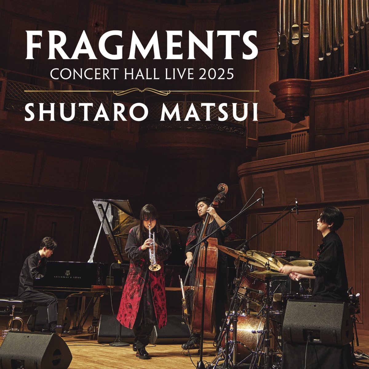 【NEW RELEASE】

3rd Album 

『FRAGMENTS 
- CONCERT HALL LIVE 2025』

Streaming / Buy
🎧avex.lnk.to/shutaromatsui_…