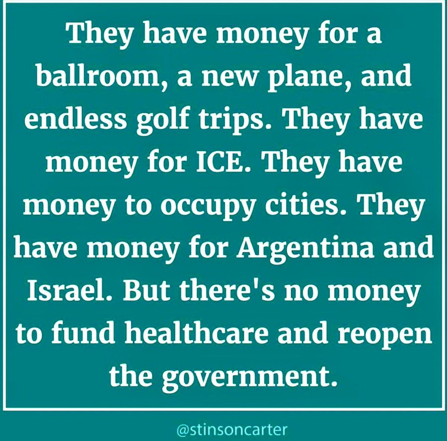 <a href="/SecDuffy/">Secretary Sean Duffy</a> This is TERRIBLE. The GOP could end it but they don't want to. There are 45K+ Americans who lose their lives annually without insurance (preventable). Are these lives meaningless to the GOP?