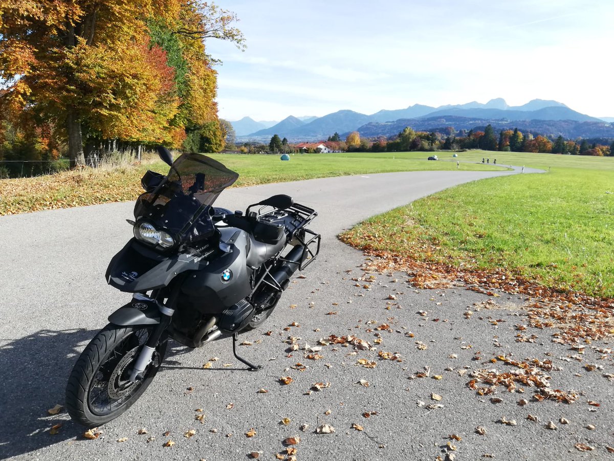Nice #motorcycle trip today with perfect Bavarian weather 🌞🍁🏍️🙂👍