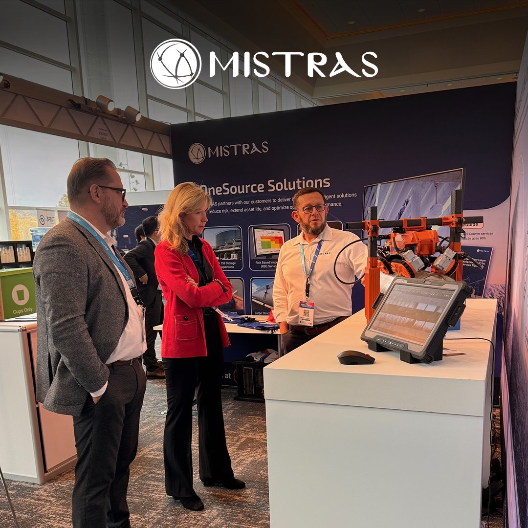 MISTRASGroup's tweet image. Stop by Booth #23 at the Sprint Robotics World Conference 2025! We’re excited to have our CEO, Natalia Shuman, join our European Operations team to speak with clients about the value and innovation that MISTRAS provides to our partners.
#MISTRAS #SprintRobotics #ARTCrawler