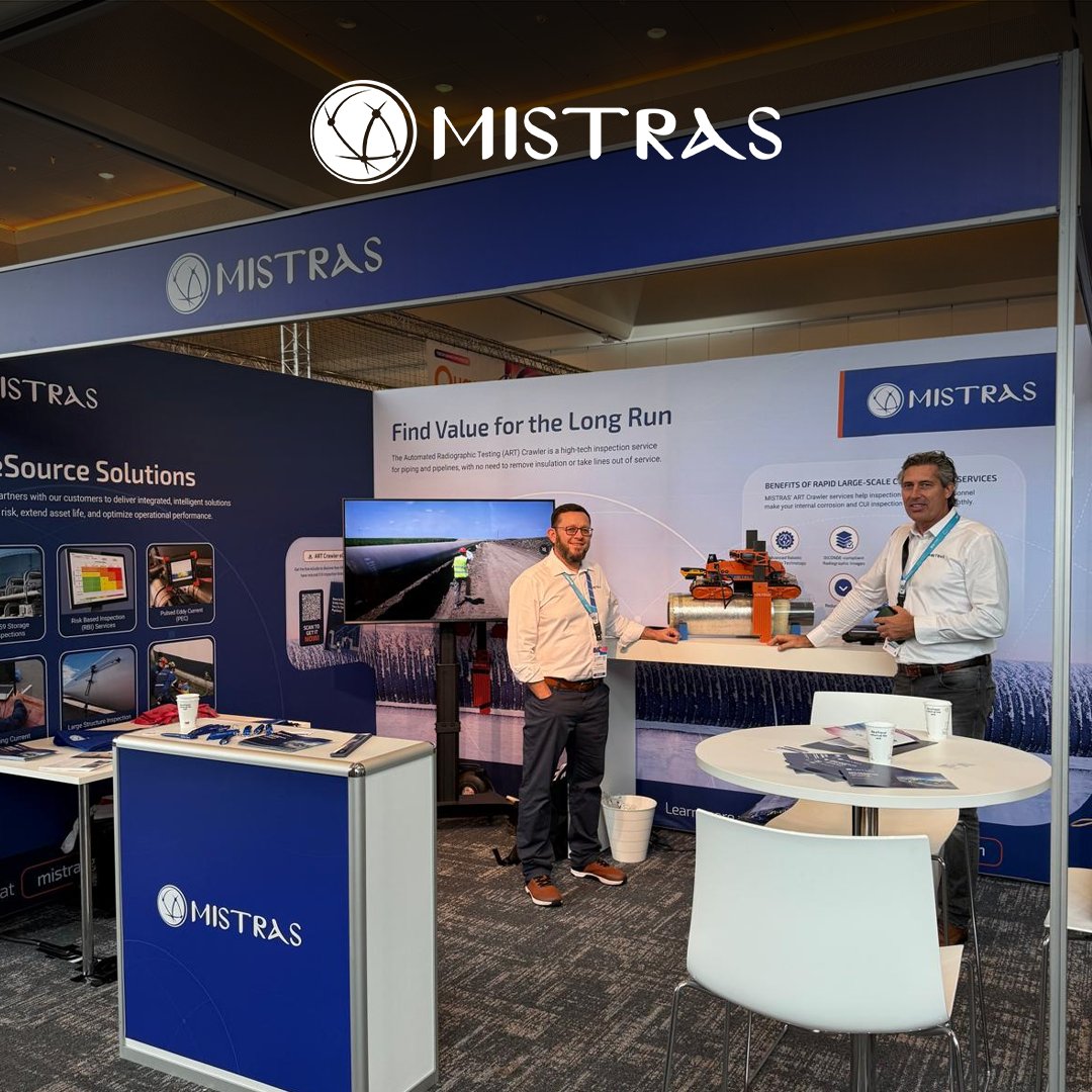 MISTRASGroup's tweet image. Stop by Booth #23 at the Sprint Robotics World Conference 2025! We’re excited to have our CEO, Natalia Shuman, join our European Operations team to speak with clients about the value and innovation that MISTRAS provides to our partners.
#MISTRAS #SprintRobotics #ARTCrawler