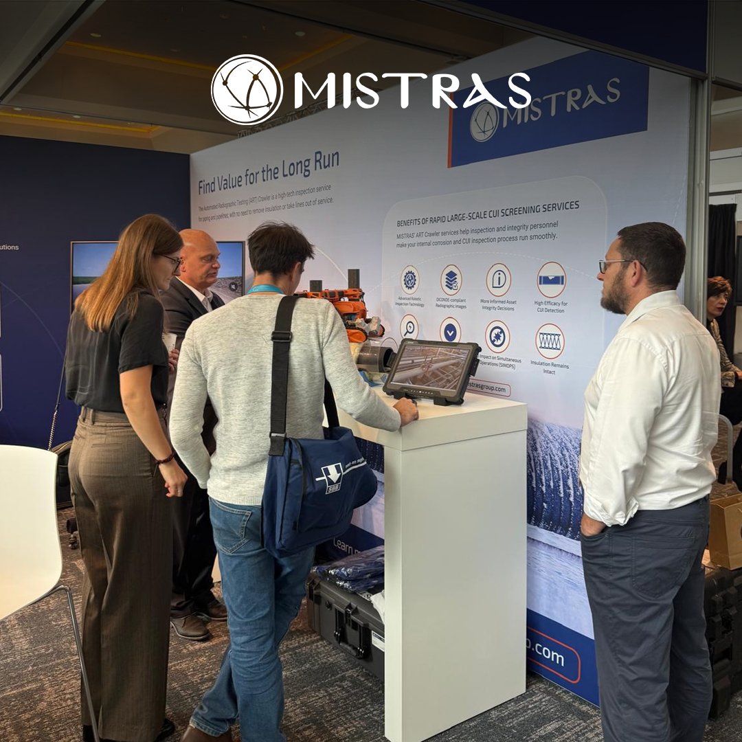 MISTRASGroup's tweet image. Stop by Booth #23 at the Sprint Robotics World Conference 2025! We’re excited to have our CEO, Natalia Shuman, join our European Operations team to speak with clients about the value and innovation that MISTRAS provides to our partners.
#MISTRAS #SprintRobotics #ARTCrawler