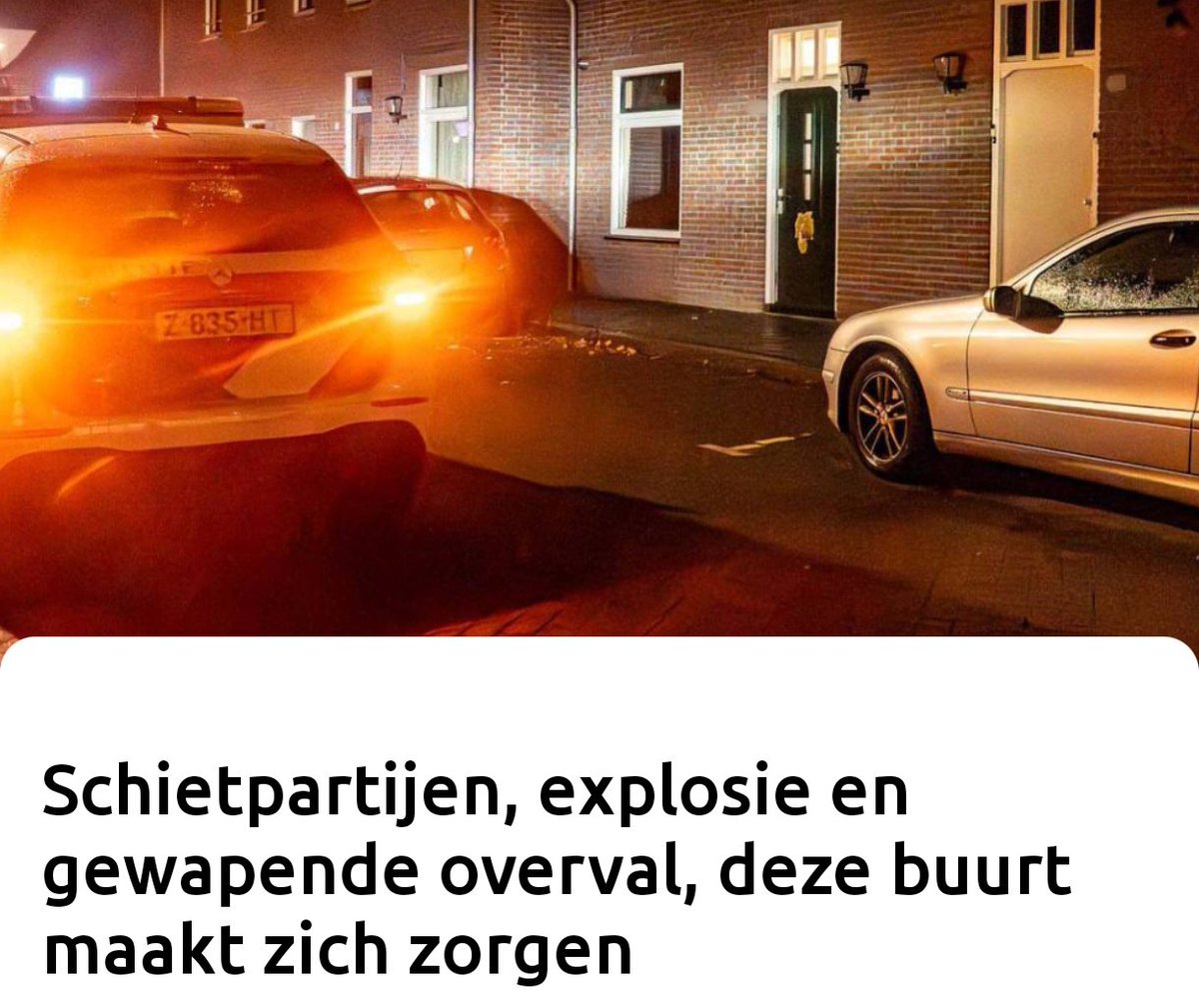 Onrust in woonwijk Helmond wegens schietpartijen en aanslag