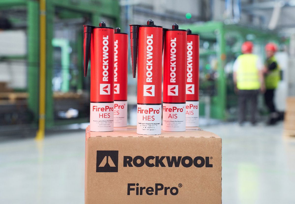 ROCKWOOL strengthens commitment to leadership in fire safety with new product range (<a href="/ROCKWOOLUK/">ROCKWOOL UK</a>)

➡️ buildingtalk.com/rockwool-stren…