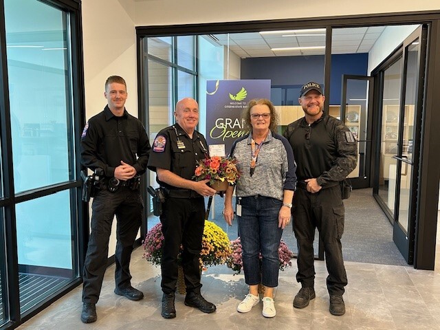 CSB_Indiana's tweet image. A big thank you to the Knightstown Rural Development Committee and the Knightstown Police Department for gifting our new Knightstown branch with these lovely flowers! We appreciate you!
*
Citizens State Bank. Member FDIC.