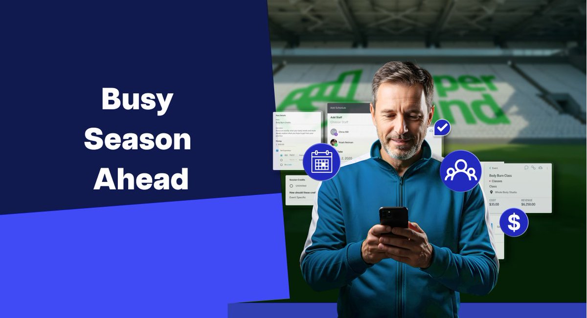 GetUpperHand's tweet photo. The busy season always sneaks up faster than you think.
But what if this year could be different?

In our latest blog, we share the five areas every sports facility should automate before the rush begins.

Full breakdown below ⬇️
https://t.co/tPriLRFwI1 https://t.co/LyenBMpF3q