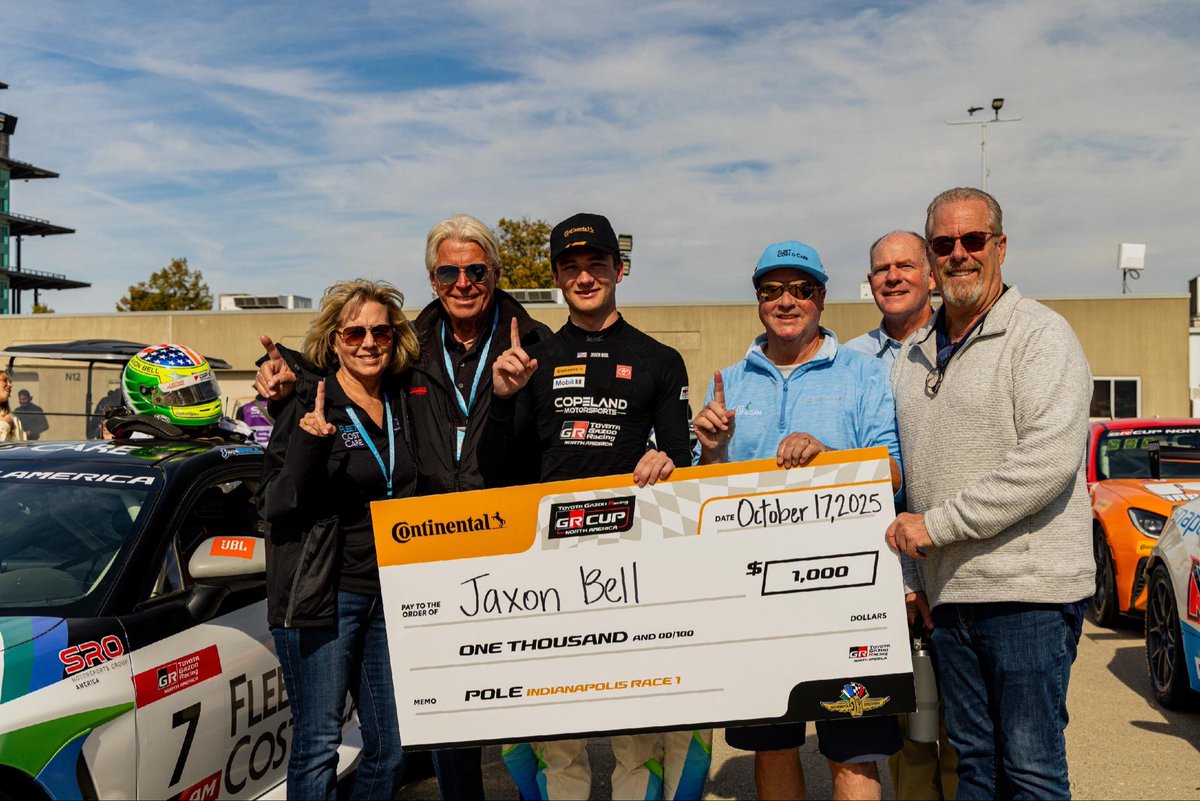#TrophyTuesday and #BigCheckTuesday

Collected some hardware in Indianapolis!

#CopelandMotorsports / #GRC86 / #GRCup / #OfficialGRCup / #TGRNA / <a href="/officialgrcup/">GR Cup</a>