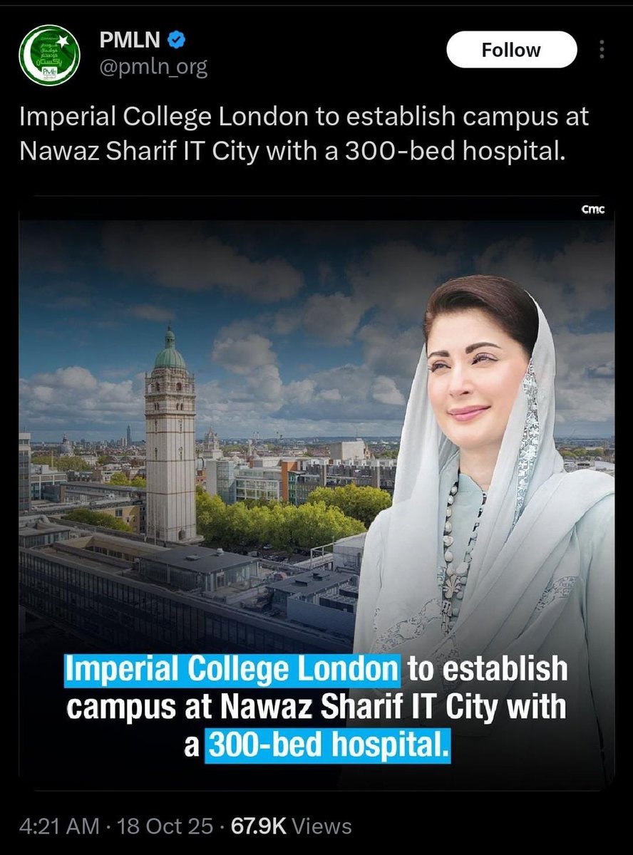 ShazadAkbar's tweet image. 🚨🚨 بریکنگ اسٹوری 🚨🚨
مریم نواز عرف “پنجاب کی ماں” ایک بار پھر پکڑی گئی !
کلیبری فونٹ کی جعلسازی سے شہرت پانے کے باوجود محترمہ اور ان کی کنیزیں اب بھی جھوٹی خبریں گھڑنے کے فن میں ایوارڈ لیول ماہر نکلیں!
19 اکتوبر کو اماں جی کی کابینہ نے ڈھول پیٹ پیٹ کر اعلان کیا کہ “Imperial…