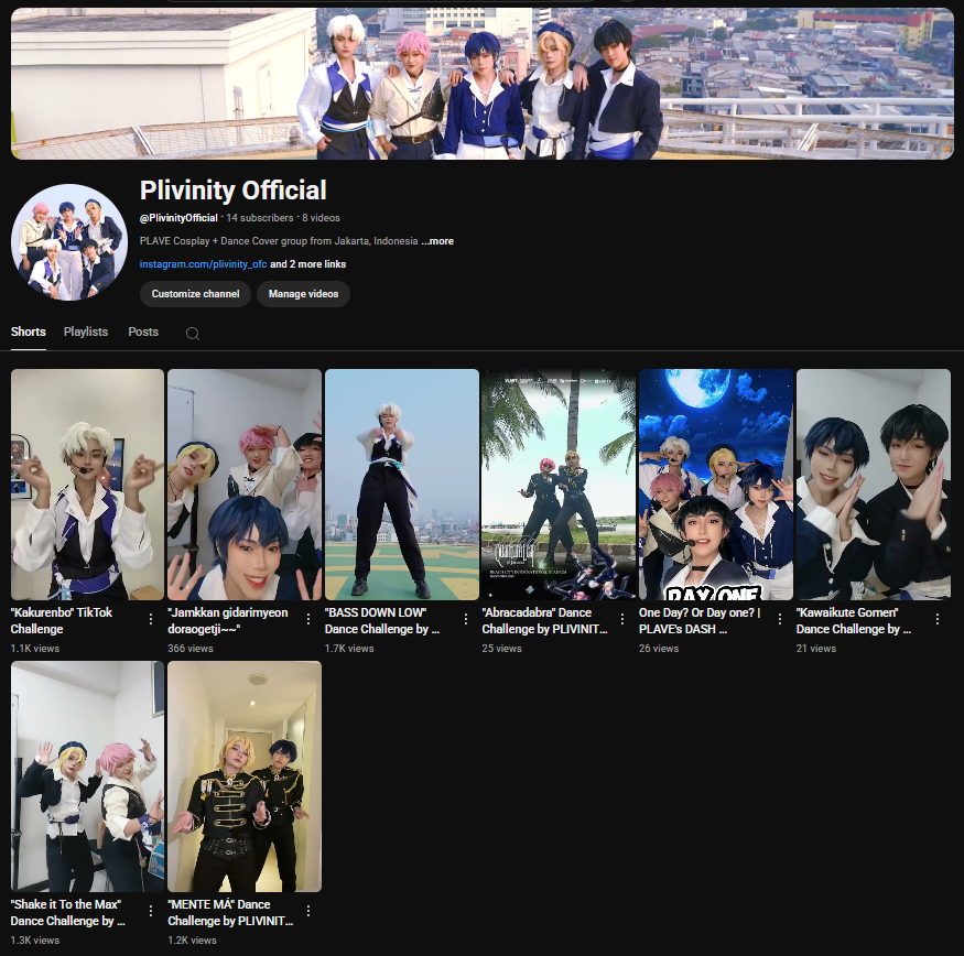 We have a youtube channel woo !!! Mostly to re-upload videos from our insta reels / tiktok 👍

youtube.com/@PlivinityOffi…