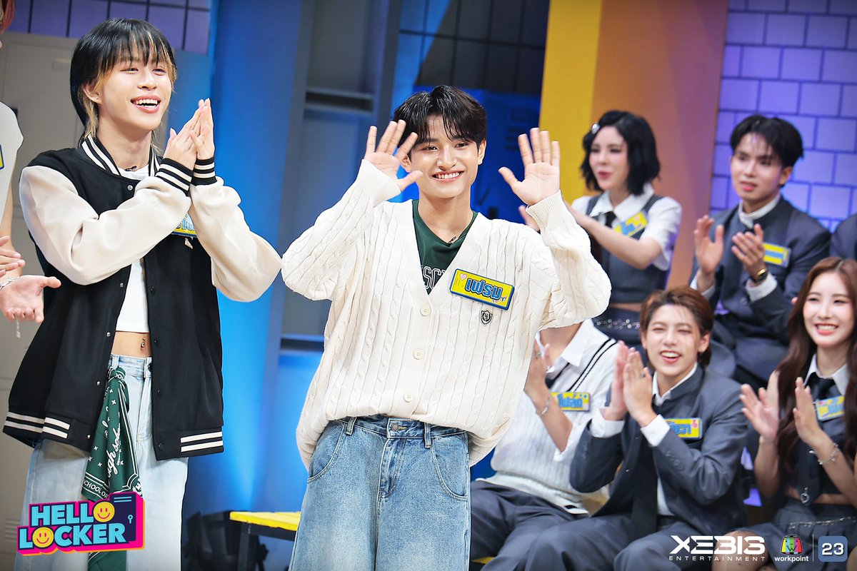 xebis_ent's tweet image. เต็มสิบไม่หัก! เอนเนอร์จี้ดีมาก กับนักเรียนแลกเปลี่ยนวง DICE @DICE_SONRAY พร้อมเมาท์มอยความลับของเพื่อนๆในวงที่หลายๆคนไม่รู้ 🤩

#HELLOLOCKER #Workpoint #Workpoint23 #XEBISENTERTAINMENT #MAKEPOPHISTORY #HELLOLOCKEREP9  #DICE_SONRAY