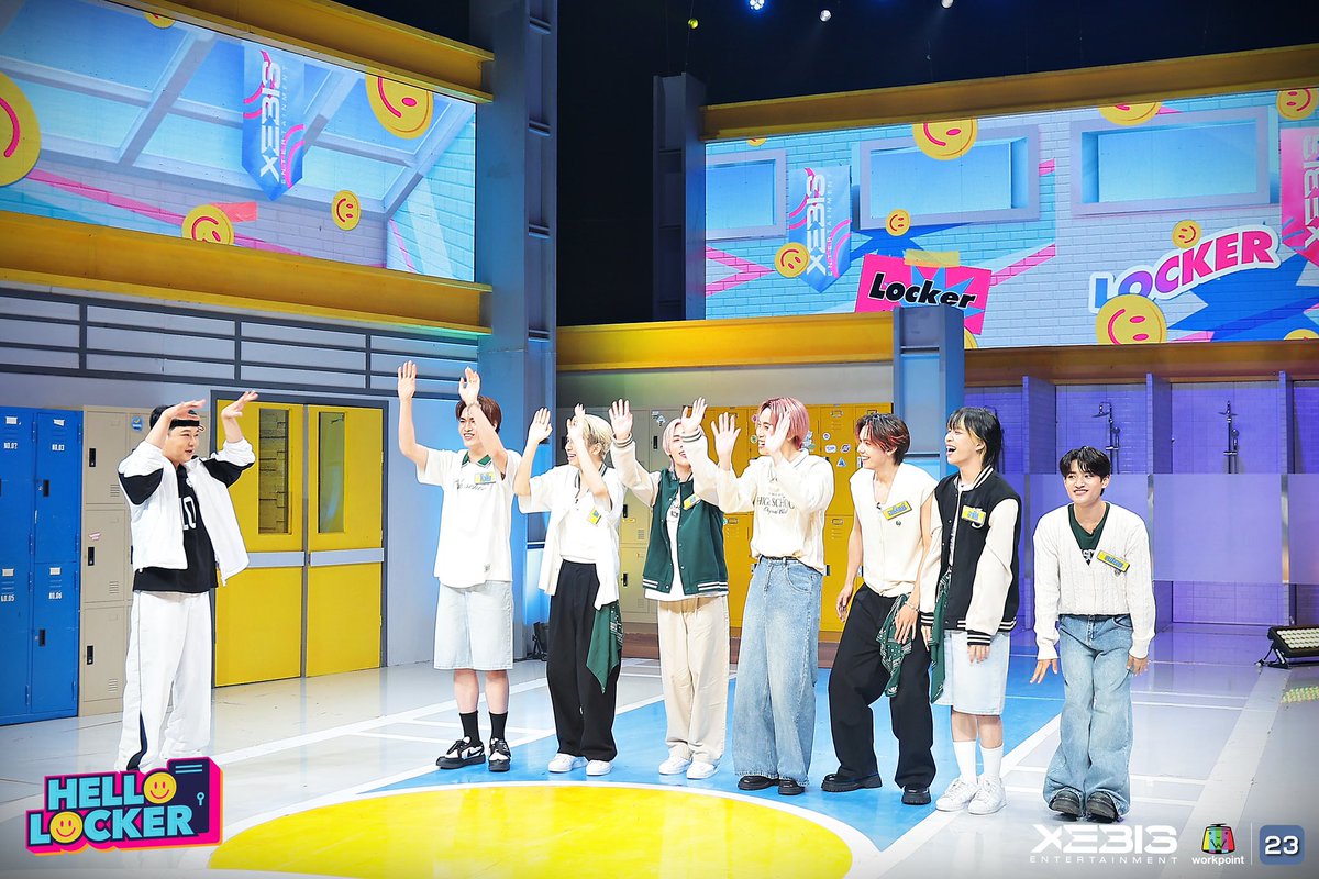 xebis_ent's tweet image. เต็มสิบไม่หัก! เอนเนอร์จี้ดีมาก กับนักเรียนแลกเปลี่ยนวง DICE @DICE_SONRAY พร้อมเมาท์มอยความลับของเพื่อนๆในวงที่หลายๆคนไม่รู้ 🤩

#HELLOLOCKER #Workpoint #Workpoint23 #XEBISENTERTAINMENT #MAKEPOPHISTORY #HELLOLOCKEREP9  #DICE_SONRAY