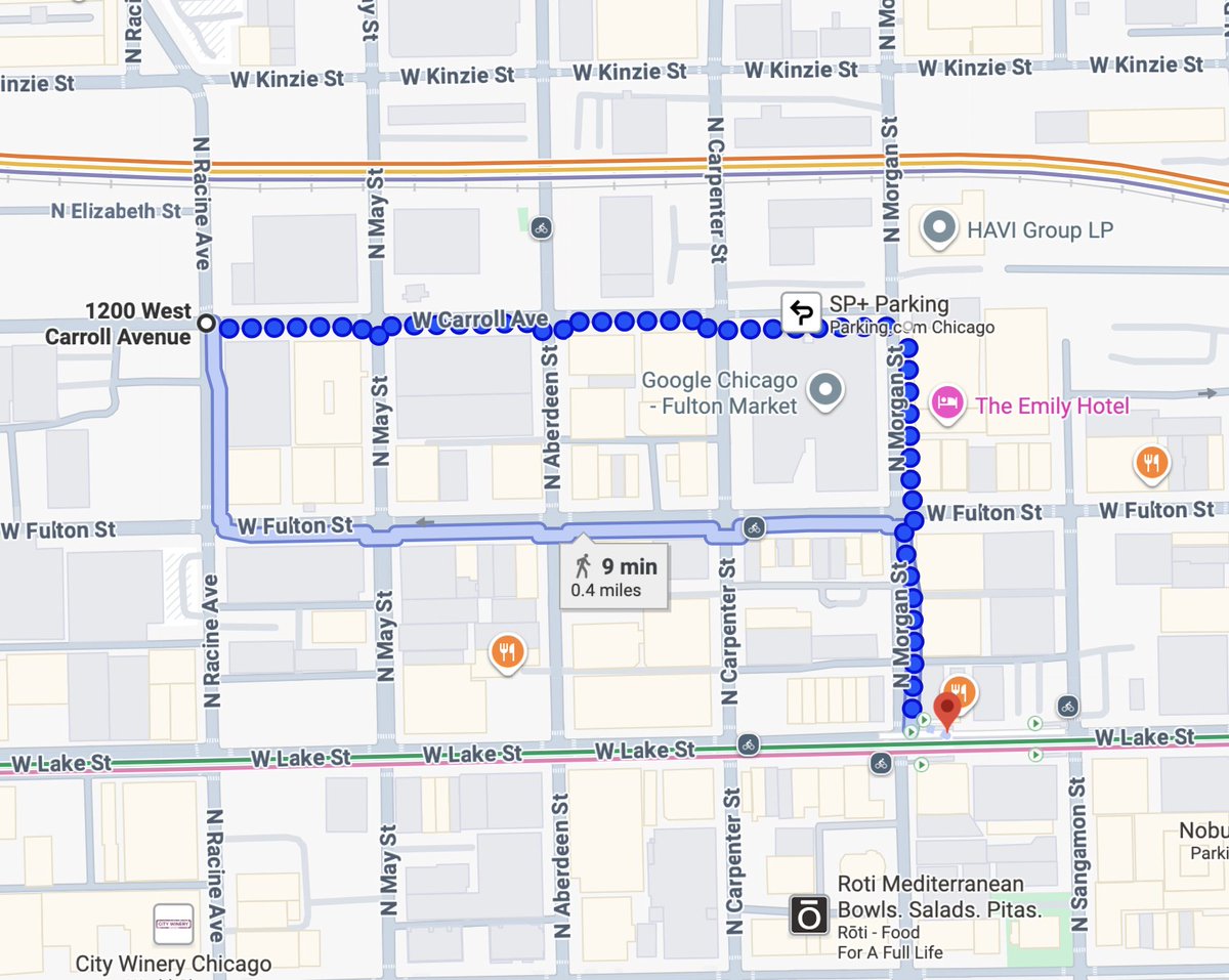 Proposal for for vacant lot at 1200 W. Carrol on Near West Side:
• 397 apartments 👍
• W/ 20-30% affordable units 👍
• 150 car spots, < 1:2 ratio 👍
• 0.4 miles from Morgan Green station  👍
• Retail and 16,000 SF open green space 👍
blockclubchicago.org/2025/10/21/29-… <a href="/richsday/">Richard Day</a>
