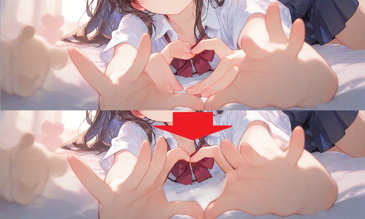 uraragi55ai's tweet photo. 超悲報:1度手直ししたワイ、異変に気付いてあるべき指の形へと強引に修正してしまう😭
#HandFix #AIFix #ManualHandFix
https://t.co/a5j6Fqaqnu https://t.co/8JQOAAxL6x