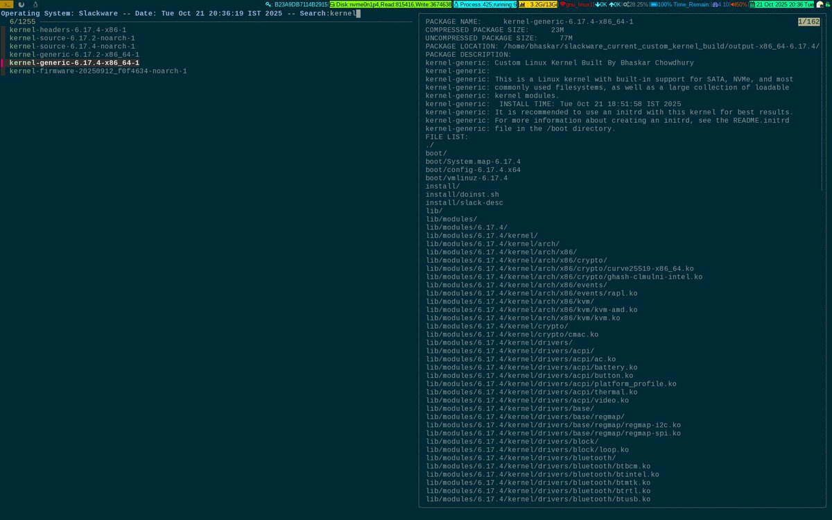 unixbhaskar's tweet image. ...and #slackware :)

#linuxadmin #opensource #operatingsystem