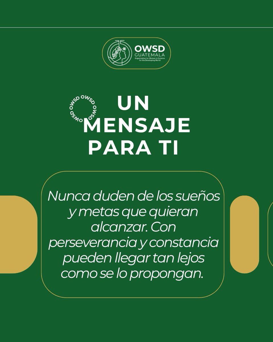 OWSD Guatemala tweet media