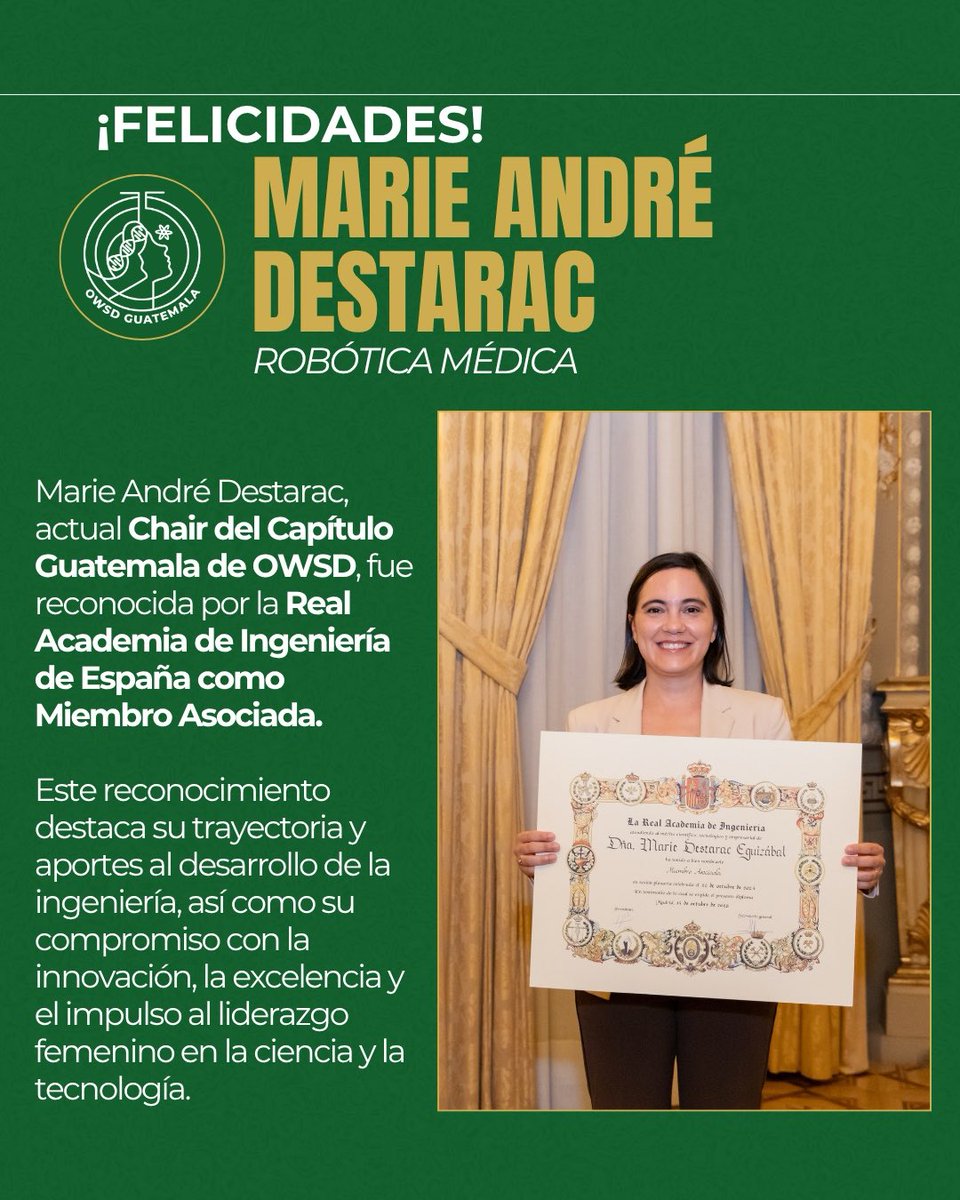 OWSD Guatemala tweet media