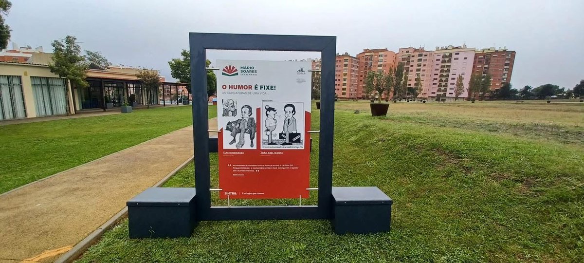 padrego's tweet image. Cultura | Exposição “O Humor é Fixe”

O Centro Carlos Paredes, em São Marcos, acolhe até 9 de novembro a exposição itinerante “O HUMOR É FIXE! – As Caricaturas de uma Vida”.