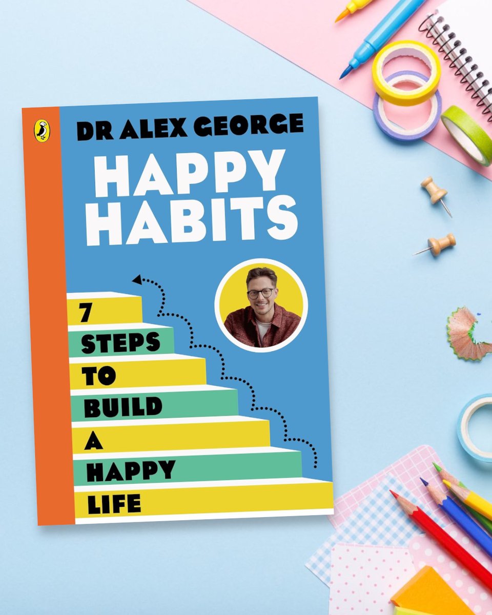 "How to build the resilience and mental fitness needed to lead happy lives" Andrea Reece, Expert Reviewer

Happy Habits (9+/11+) by Dr. Alex George, <a href="/PuffinBooks/">PuffinBooks</a>

Read an extract and order for your school:
lovereading4kids.co.uk/book/978024177…