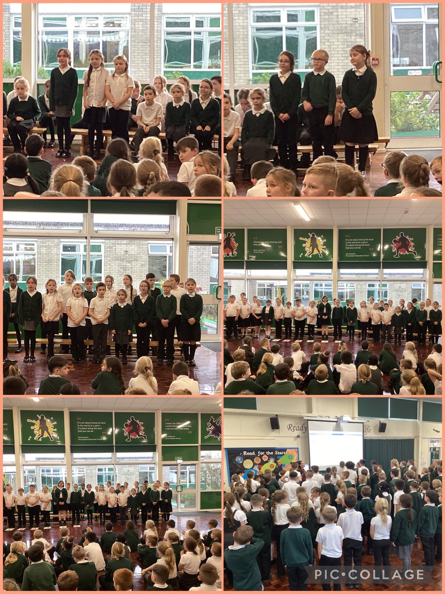 BaderPrimary's tweet image. Y4 delivered their Harvest Festival to school this afternoon. We then joined together at the end to sing Harvest songs. It was a lovely end to our day #RRSarticle3 🍁🍂