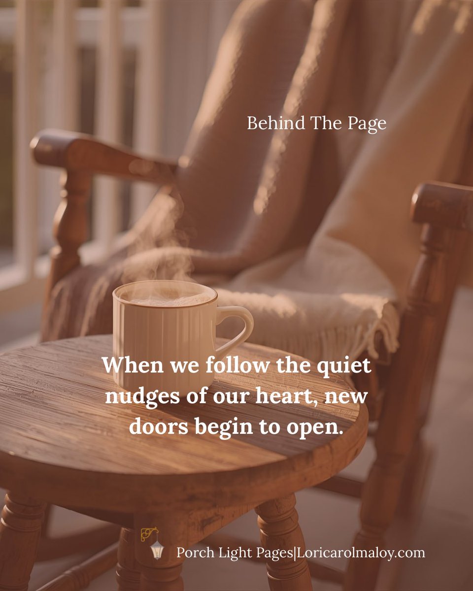 Loricarolmaloy's tweet image. Big week at Porch Light Pages 
My new book Beneath the Noise releases tomorrow , along with a new YouTube channel for soul care.
following the quiet nudge of your heart can lead you to peace.

#BehindThePage #PorchLightPages #BeneathTheNoise #YouTubeLaunch #HealingThroughRest