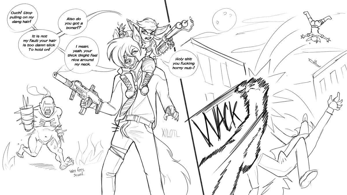 The two don't really make a good duo on KF2