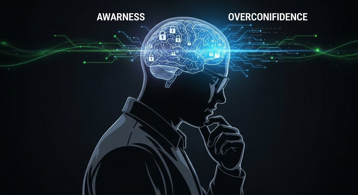 Emma_nuel_dev's tweet image. Just learnt about the Dunning–Kruger Effect — how people with little knowledge often feel overconfident, while real experts stay humble.
It hit hard when I realized how true this is in cybersecurity: confidence without skill can be dangerous.
#JustLearntChallenge #CyberSecurity