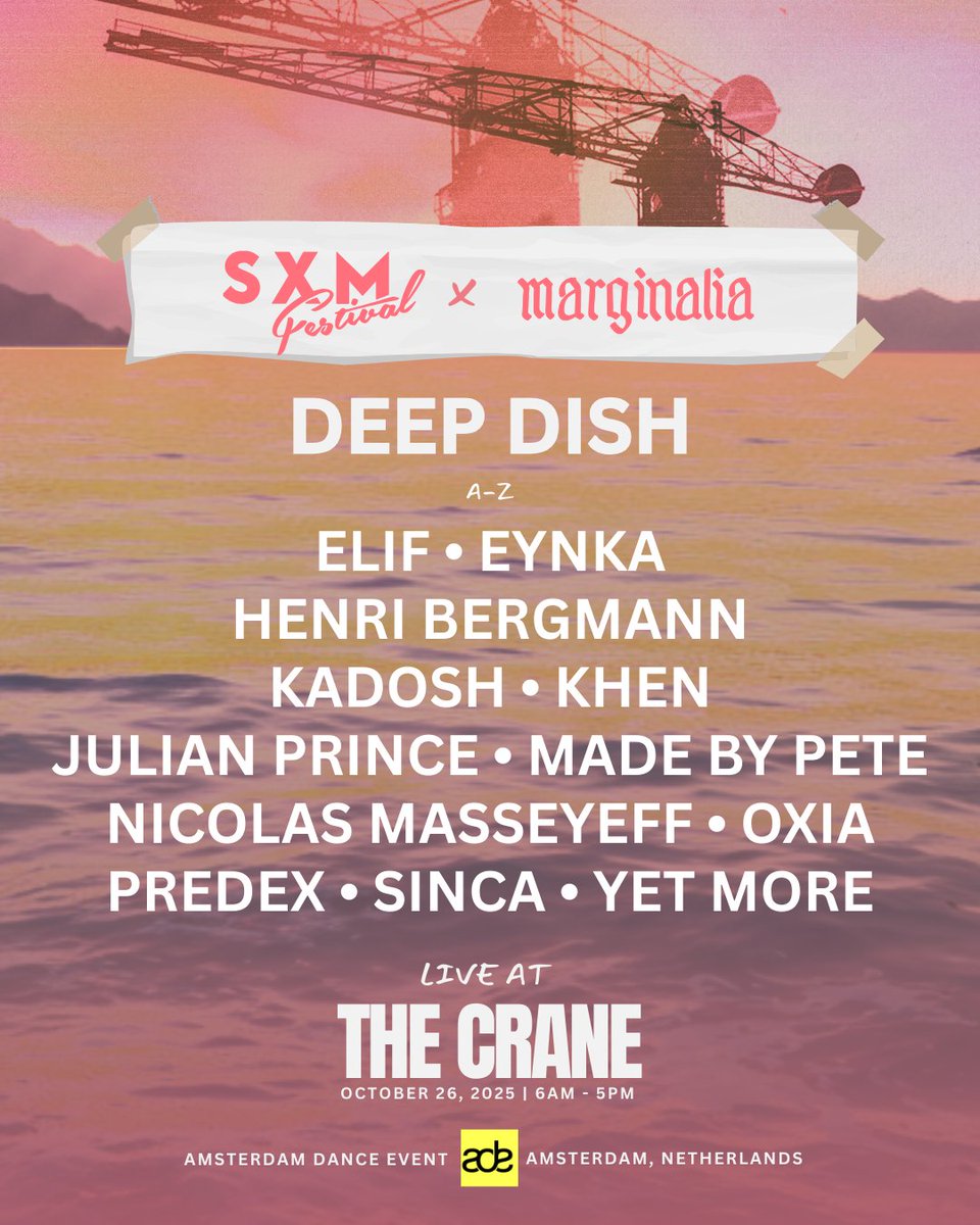 KHENmusic's tweet photo. It’s ADE season 🇳🇱
Can’t wait to celebrate 30 years of Loveland this Saturday — going B2B with this legend right here 🫶🏼

Catch me again just a few hours later, going solo at The Crane for SXM Festival's takeover with Deep Dish 🏗️

Let’s make it a weekend to remember. https://t.co/WvYgdiXpHz
