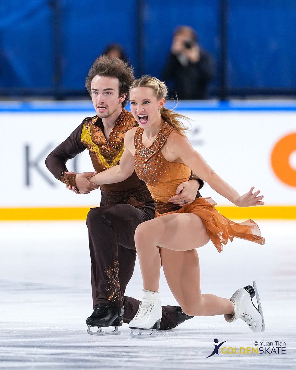 goldenskate's tweet image. 2025 Grand Prix de France 🇫🇷

Eva Pate and Logan Bye 🇺🇸

📷 @yuantianphoto
#FigureSkating #GPFigure #GPFrance