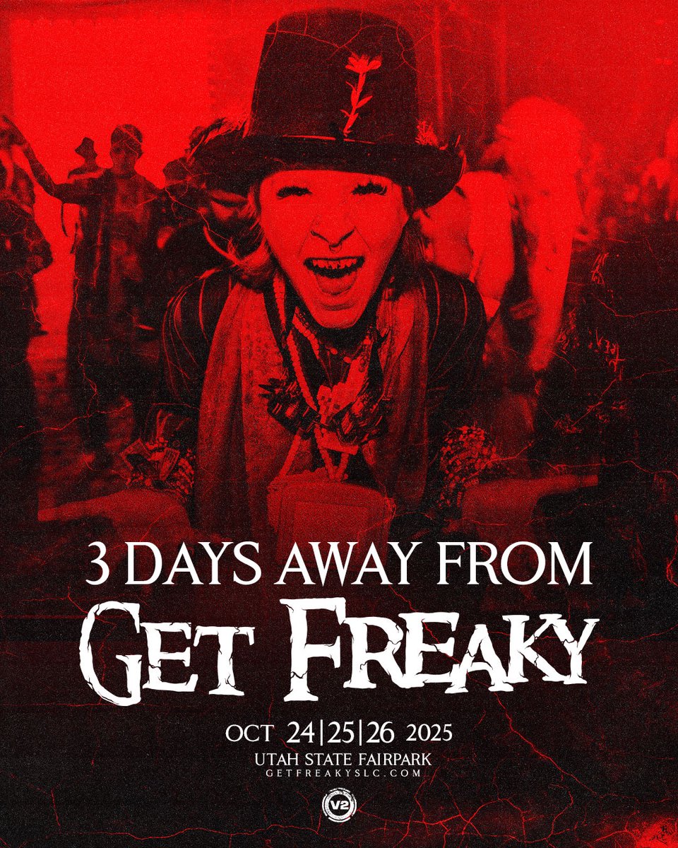 The nightmare begins in 3 days! Who’s pulling up? 👹

Get Freaky TIckets x FAQ x Lockers →  getfreakyslc.com