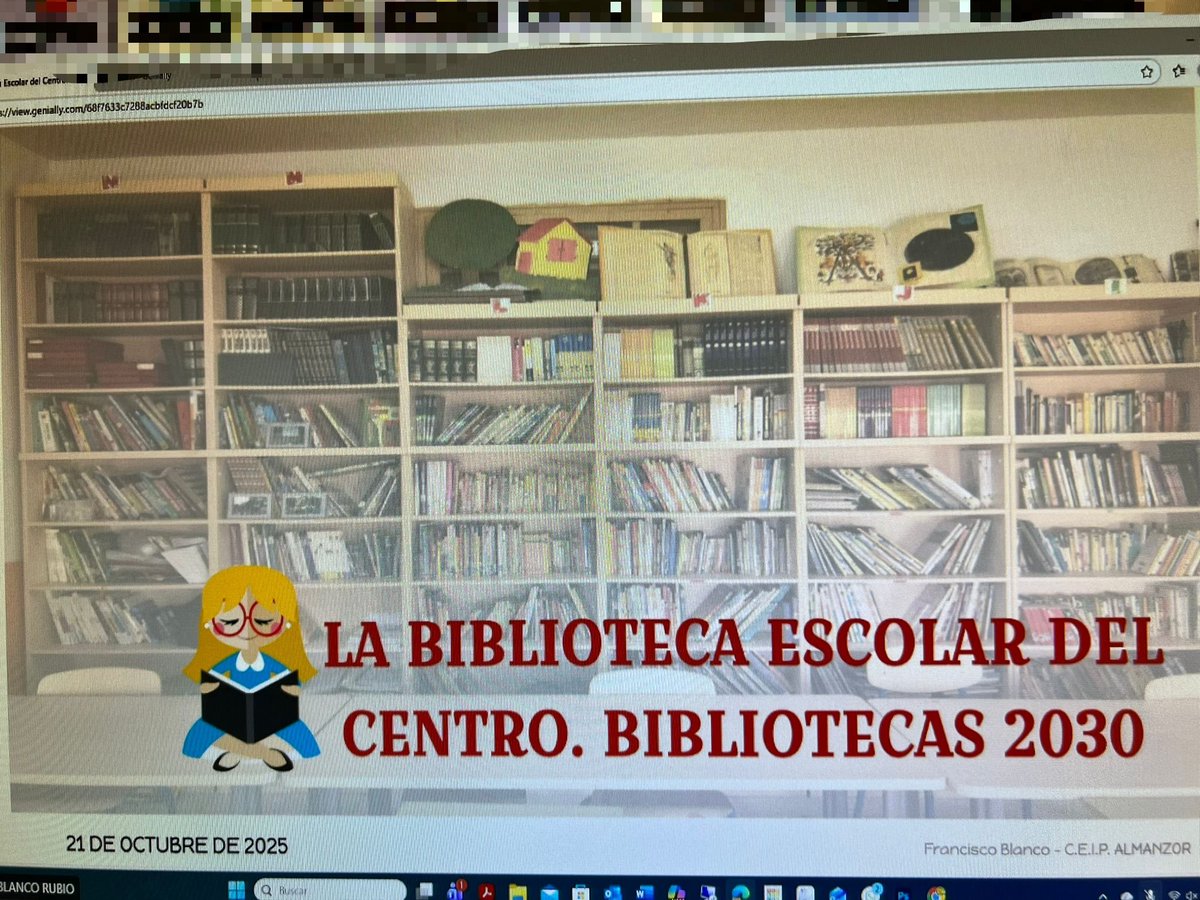 sslaregenta's tweet image. Iniciamos el curso BBEE2030 en el @CFIE_Avila con el #profesorhonorifico Francisco Blanco, que aporta su experiencia como coordinador de una biblioteca escolar premiada en primaria @cpalmanzor @Hoy_Libro