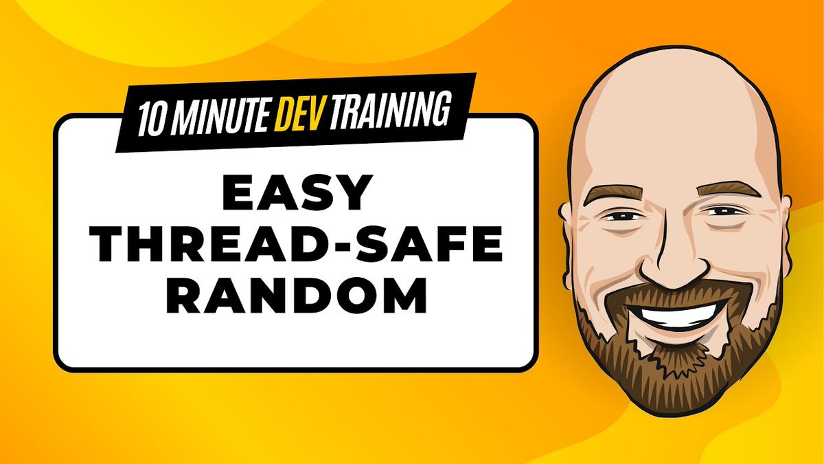 Telerik's tweet image. Are your "random" #cSharp values thread-safe? 🤔
Generating randomness is easy, but choosing the right way is key!
And @IAmTimCorey is on hand to break down the different methods & shows you how to guarantee thread-safe random values: prgress.co/4nf7QDo