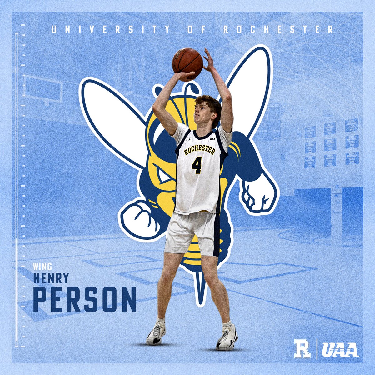Committed 💙💛 Grateful for the opportunity to continue my journey at the University of Rochester! #GoYellowjackets 🐝🏀 <a href="/URMensHoops/">UR Men's Basketball</a>