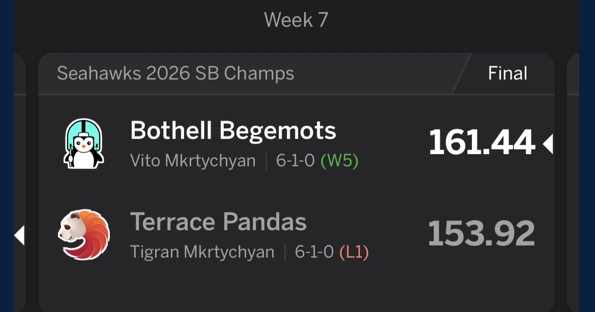 TerracePandas's tweet image. Final from Terrace. #OTTN