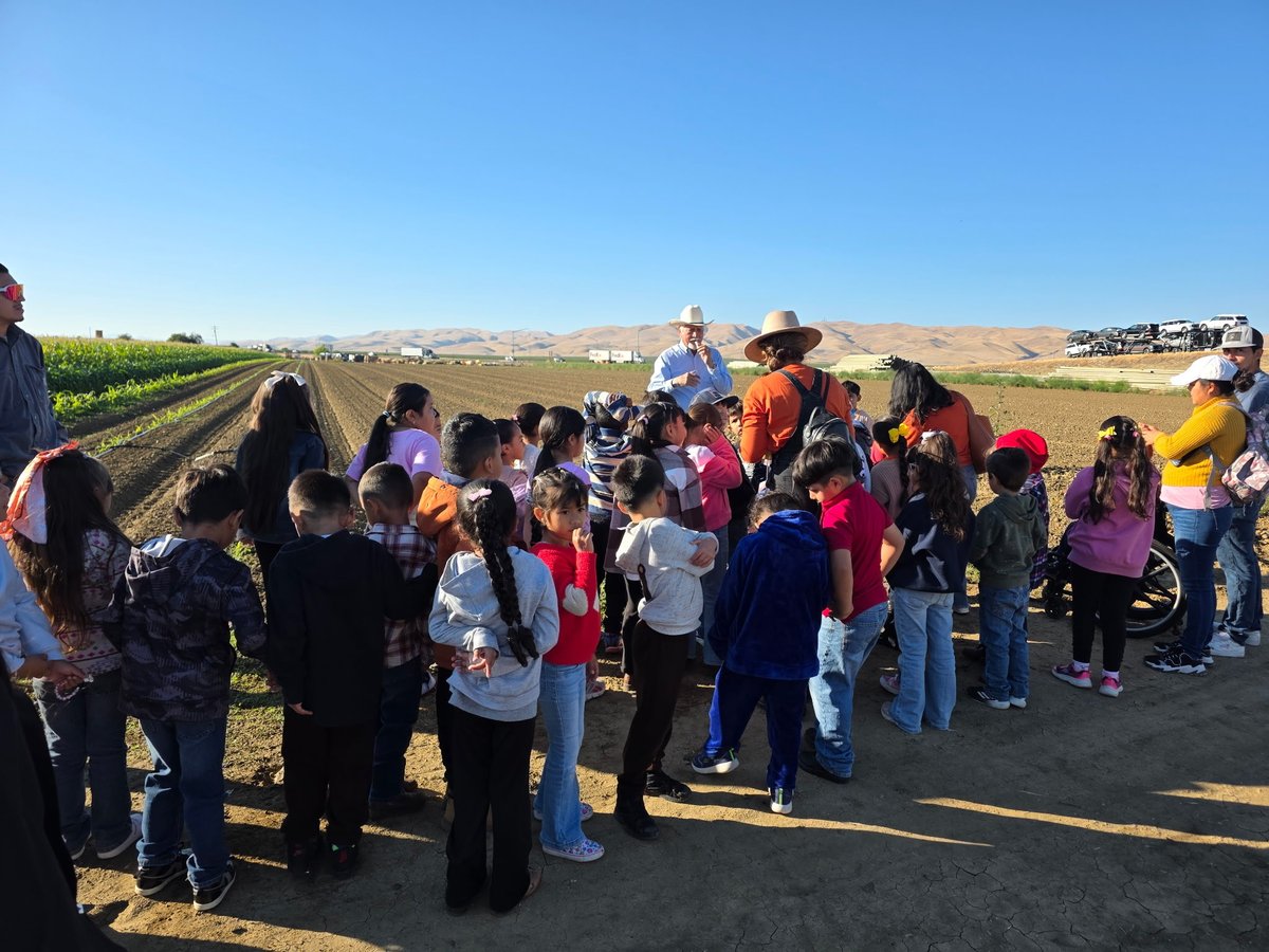 We have many visitors come to our farm. Sometimes they’re only 5 or 6 years old. This day agriculture was their classroom. #AgInTheClassroom