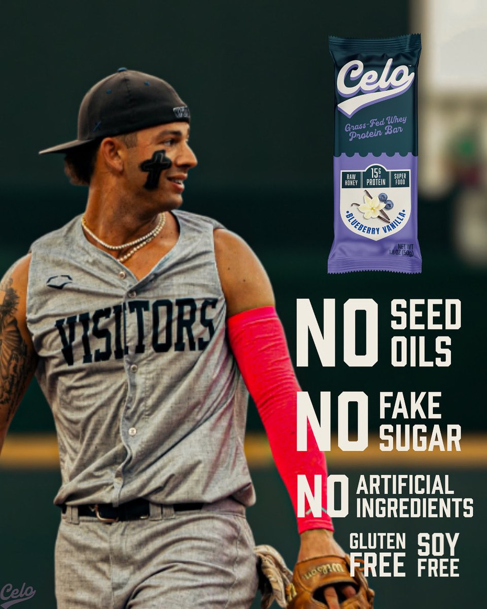 CeloNutrition's tweet image. Be undeniable.

#celoathlete #nutrition #grassfedwheyprotein #proteinbars #proteinbites